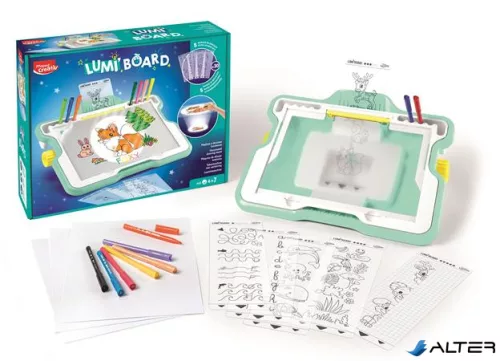 Kreatív készségfejlesztő rajzkészlet, MAPED CREATIV "Lumi Board"