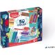 Színezőkészlet, írószertartóval, MAPED CREATIV, 50 darabos