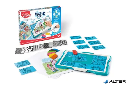Rajztábla, kastélyok, MAPED CREATIV „Textur' Art”