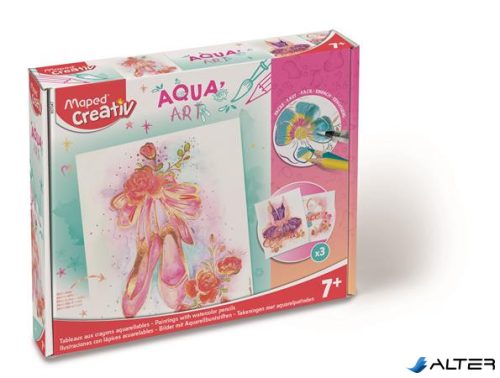 Akvarell festőkészlet, MAPED CREATIV, "Aqua Art", tánc