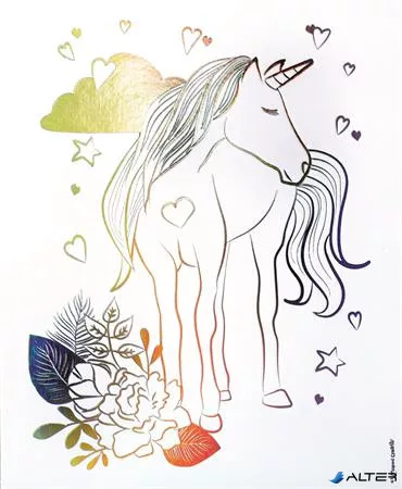 Akvarell festőkészlet, unikornis, MAPED CREATIV 'Aqua Art'