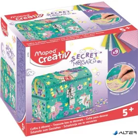   Mozaikos titkos kincsesláda, MAPED CREATIV "Secret Mosaics"