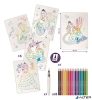 Akvarell festőkészlet, MAPED CREATIV "Barbie Aqua Art - Maxi Set"
