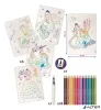 Akvarell festőkészlet, MAPED CREATIV "Barbie Aqua Art - Maxi Set"