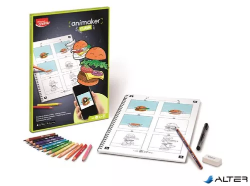Animációkészítő készlet applikációval, Pop, MAPED CREATIV 'Animaker Flash'