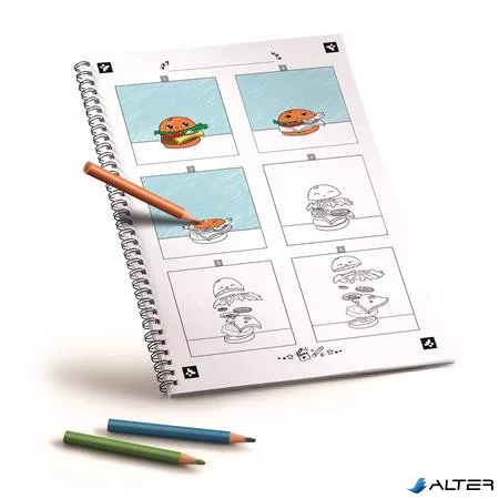 Animációkészítő készlet applikációval, Pop, MAPED CREATIV 'Animaker Flash'