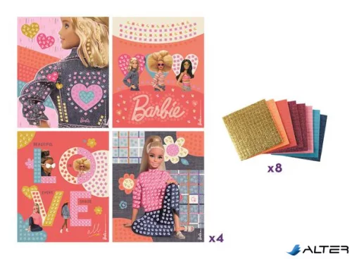 Mozaikos képkészítő készlet, MAPED CREATIV 'Barbie'