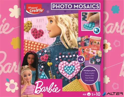 Mozaikos képkészítő készlet, MAPED CREATIV 'Barbie'
