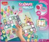 Nyomdázó készlet, foglalkoztató füzettel, MAPED CREATIV "Stamps", hercegnő