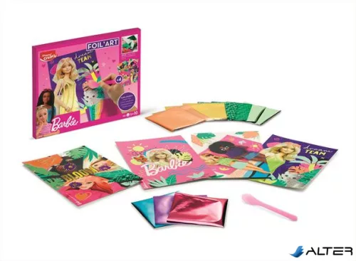 Fóliás képkészítő készlet, MAPED CREATIV "Barbie Foil'Art"