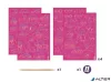 Képkarcoló matricás készlet, MAPED CREATIV 'Barbie Scratching'