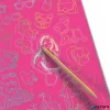 Képkarcoló matricás készlet, MAPED CREATIV 'Barbie Scratching'