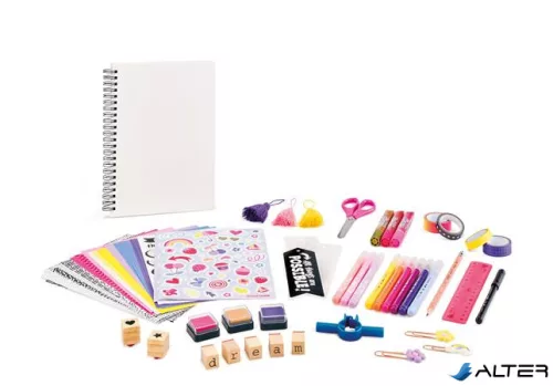 Kreatív scrapbooking készlet, 70 darabos, MAPED CREATIV "Scrapbooking Color Mix"