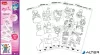 Kreatív rajzkészlet, kiegészítő sablon, tündérmese, MAPED CREATIV "Lumi Board"
