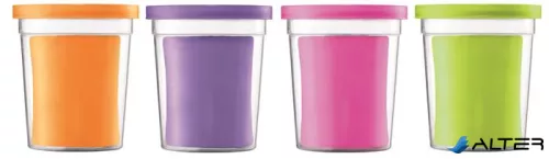 Gyurma készlet, 4x114 g, MAPED CREATIV "Pat Dough Fancy", vegyes színek