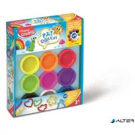   Gyurma és formázó készlet, 21 darabos, MAPED CREATIV 'Pat Dough'