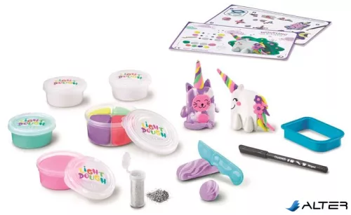 Modellező gyurmakészlet, levegőre száradó, mágikus, MAPED CREATIV 'Modeling Friends Magical'