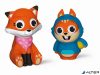 Gipszkiöntő készlet formákkal és festékkel, MAPED CREATIV "Plaster Friends"