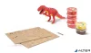 Dínó készítő modellező gyurmakészlet, T-Rex, MAPED CREATIV 'Dinos factory'