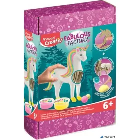   Unikornis készítő modellező gyurma készlet, MAPED CREATIV 'Fabulous factory'
