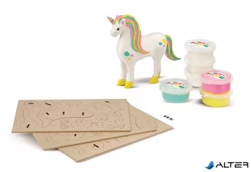 Unikornis készítő modellező gyurma készlet, MAPED CREATIV 'Fabulous factory'