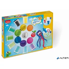   Gyurma és formázó készlet, 32 darabos, MAPED CREATIV 'Pat Dough'