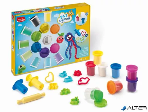 Gyurma és formázó készlet, 32 darabos, MAPED CREATIV 'Pat Dough'