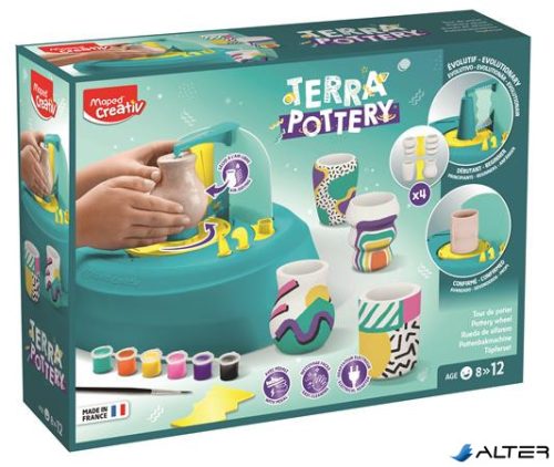 Korongozó készlet, MAPED CREATIV "Terra Pottery"