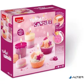   Gyertyakészítő készlet, sütemények, MAPED CREATIV "Yummy Candles"