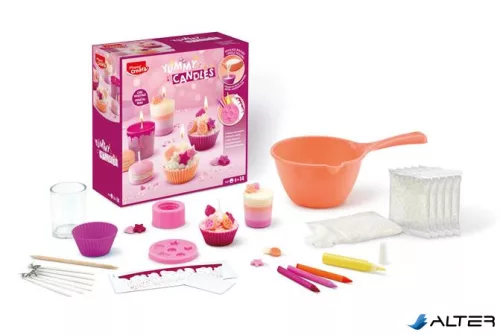 Gyertyakészítő készlet, sütemények, MAPED CREATIV "Yummy Candles"