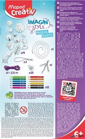 Mágikus ékszerkészítő készlet, MAPED CREATIV "Imagin' Style"