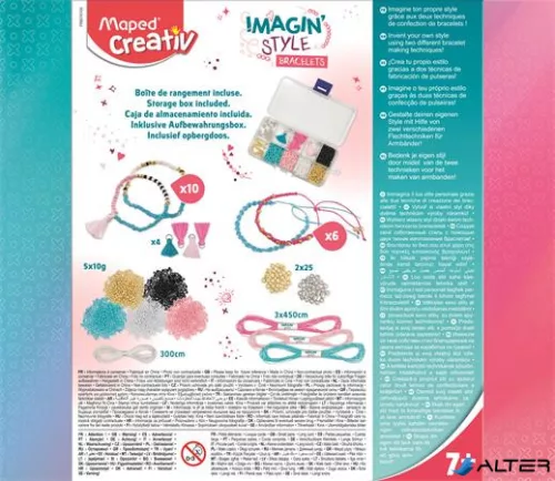 Karkötő készítő készlet, MAPED CREATIV 'Imagin' Style'