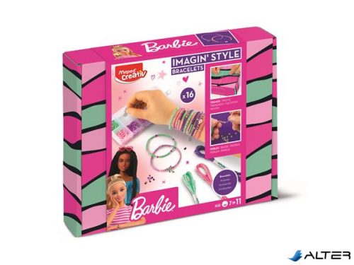Karkötő készítő készlet, MAPED CREATIV, 'Barbie Imagin'Style'