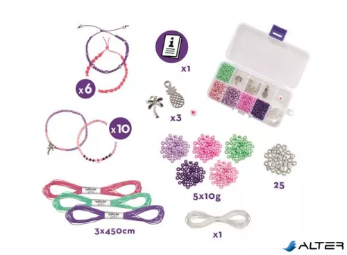 Karkötő készítő készlet, MAPED CREATIV "Barbie Imagin'Style"