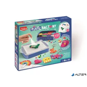   Pixel-gyár gyöngy készlet, sablonnal, MAPED CREATIV 'Pixel Factory'