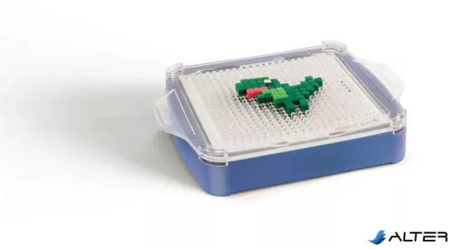 Pixel-gyár gyöngy készlet, sablonnal, MAPED CREATIV 'Pixel Factory'