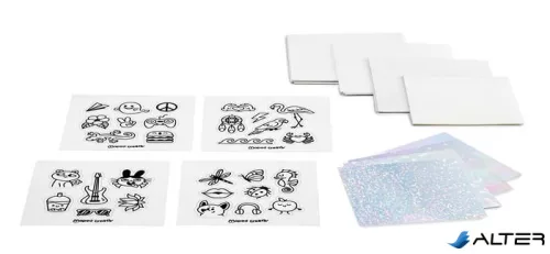 Tetoválás- és matricakészítő készlet utántöltő, MAPED CREATIV "Tattoos & Stickers"