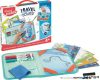 Kreatív készségfejlesztő tábla, átlátszó, törölhető, utazótáskával, MAPED CREATIV, "Travel Board", állati móka