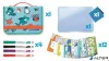 Kreatív készségfejlesztő tábla, utazótáskával, állati móka, MAPED CREATIV "Travel Board"