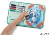 Kreatív készségfejlesztő tábla, átlátszó, törölhető, utazótáskával, MAPED CREATIV, "Travel Board", állati móka