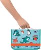Kreatív készségfejlesztő tábla, átlátszó, törölhető, utazótáskával, MAPED CREATIV, "Travel Board", állati móka