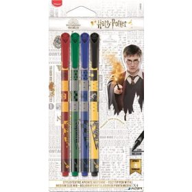   Filctoll készlet, MAPED "Harry Potter Teens", 4 különböző szín