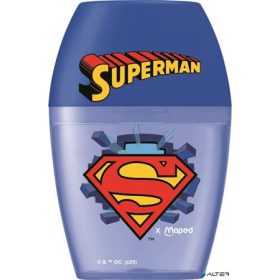   Hegyező, egylyukú, tartályos, MAPED 'Superman Shaker'