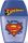 Hegyező, egylyukú, tartályos, MAPED "Superman Shaker"
