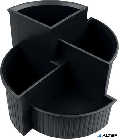 Írószertartó, HELIT "Linear", fekete