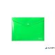 Irattartó tasak, A4, PP, patentos, PANTA PLAST, neon zöld