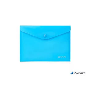 Irattartó tasak, A5, PP, patentos, PANTA PLAST, neon kék