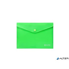 Irattartó tasak, A5, PP, patentos, PANTA PLAST, neon zöld