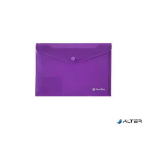 Irattartó tasak, A5, PP, patentos, PANTA PLAST, neon lila