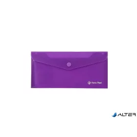 Irattartó tasak, DL, PP, patentos, PANTA PLAST, neon lila